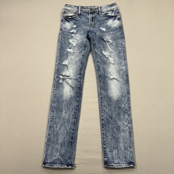 American Eagle Outfitters Other - American Eagle Jeans Mens 30x34 Blue Skinny Next Level Flex Denim Distressed